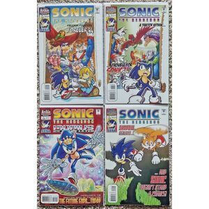 Sonic the Hedgehog Archie Comics #142 143‎ 144 145 (Bagged & Boarded)